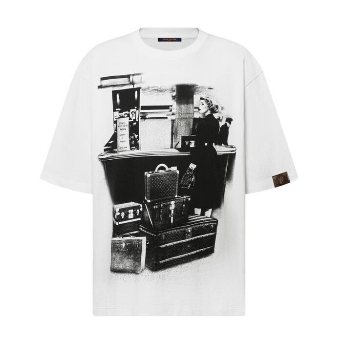 LOUIS VUITTON トラベラープリントTシャツ