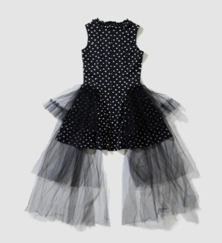 naokitomizuka SLEEVELESS TULLE DRESS
