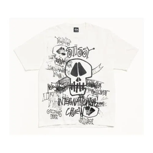 Stussy SKULLS TEE PIGMENT DYED