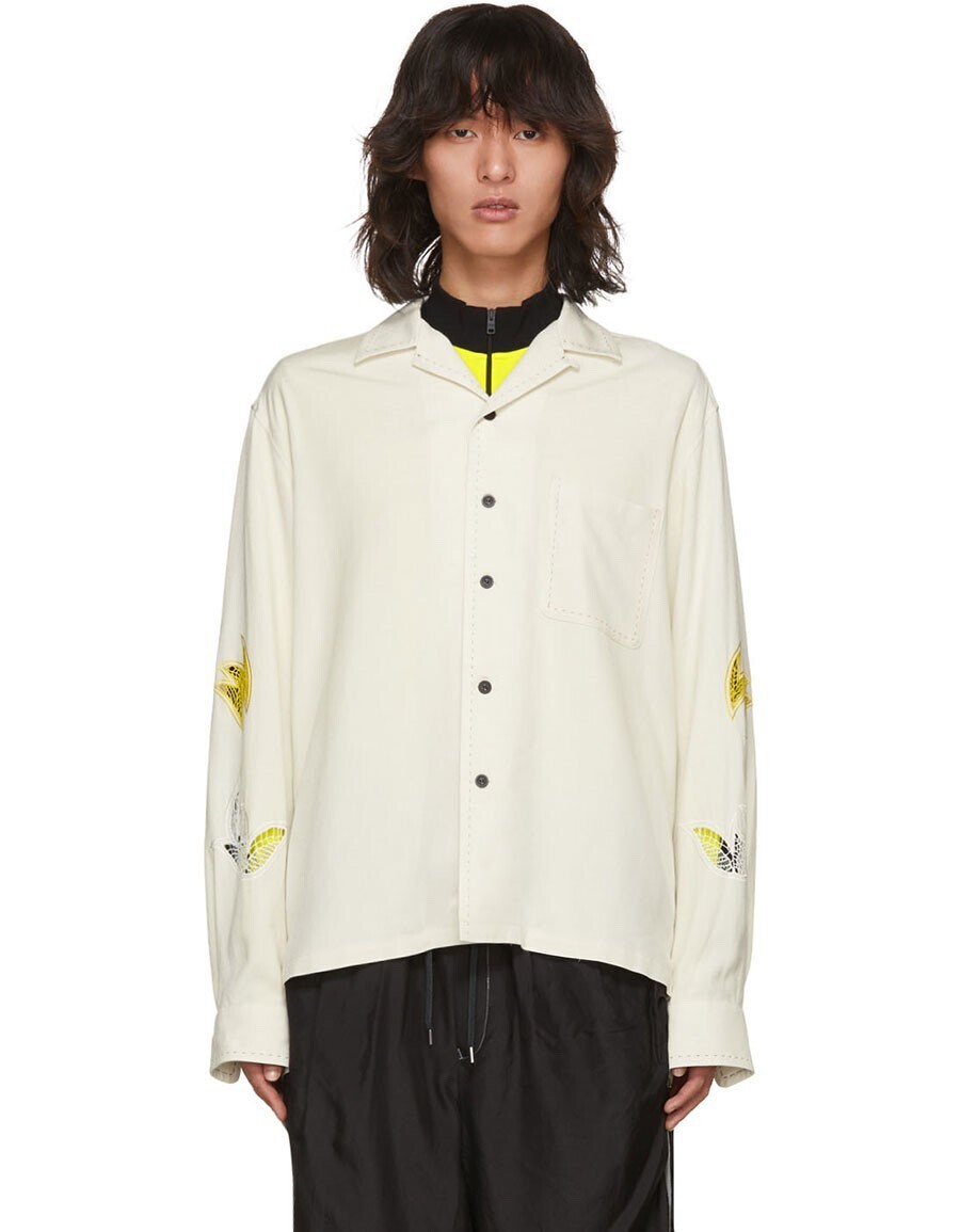 TOGA VIRILIS Off-White Stitch Shirt