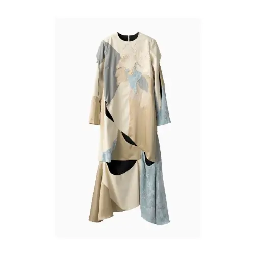 MURRAL Patchwork embroidered dress