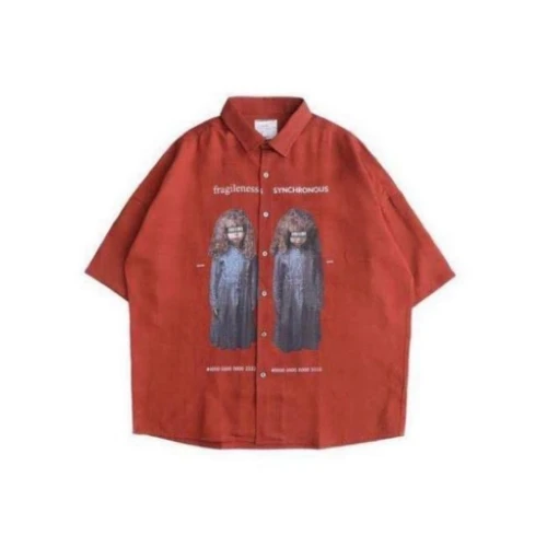 SHAREEF 別注TWINS S/S BIG SHIRTS