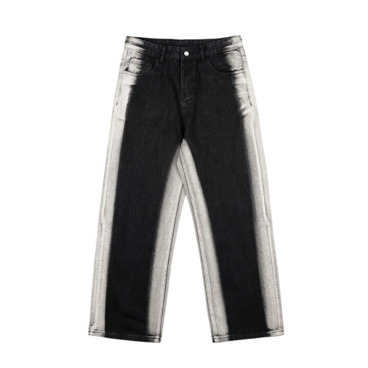 BOB Color scheme wide leg jeans BO0011