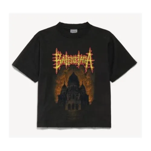 Balenciaga Sacré Cœur Tシャツ ミディアムフィット