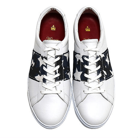 Honour Ovation 【4040】Denim/Camouflage/Star メンズ カラーバンド ロートップスニーカー