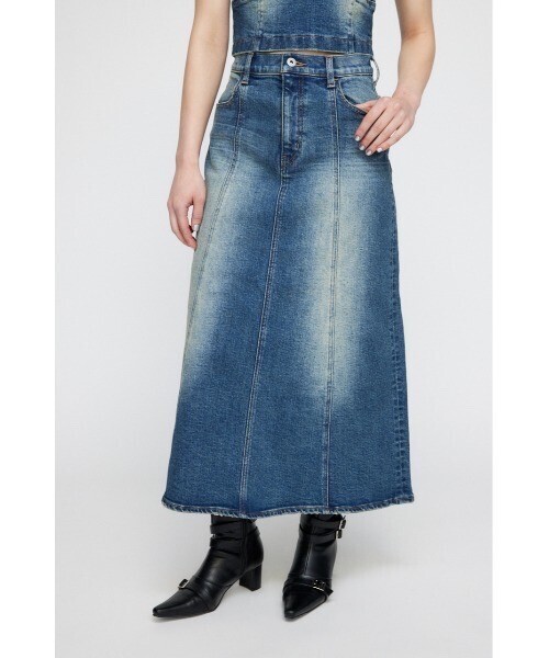 LAGUA GEM WASH VINTAGE ロングスカート