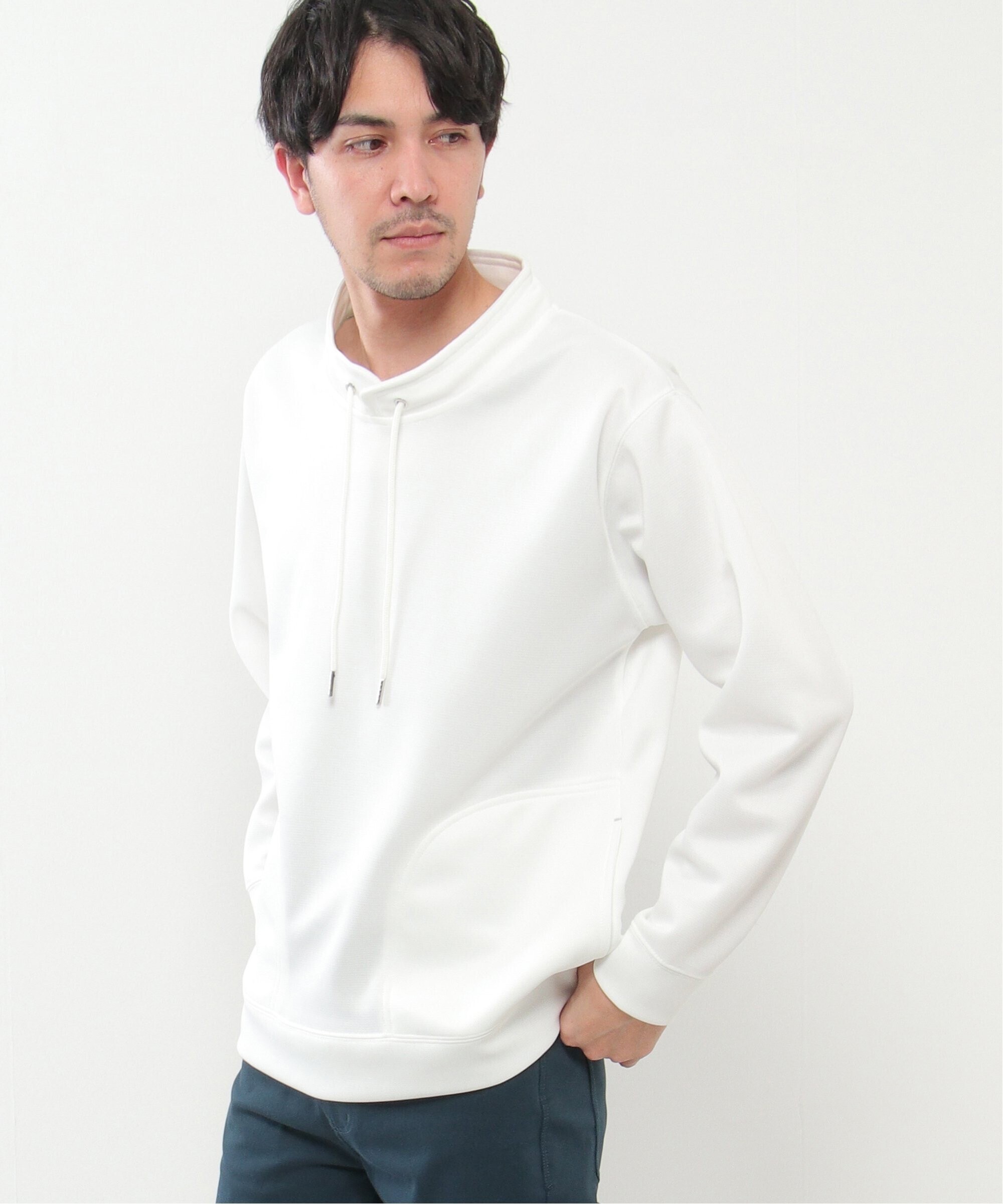 ikka セイケツWフェイス鹿の子ルーイーカラー
