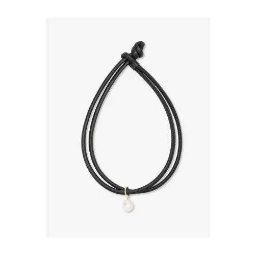 MIZUKI パール付き レザーアクセサリー