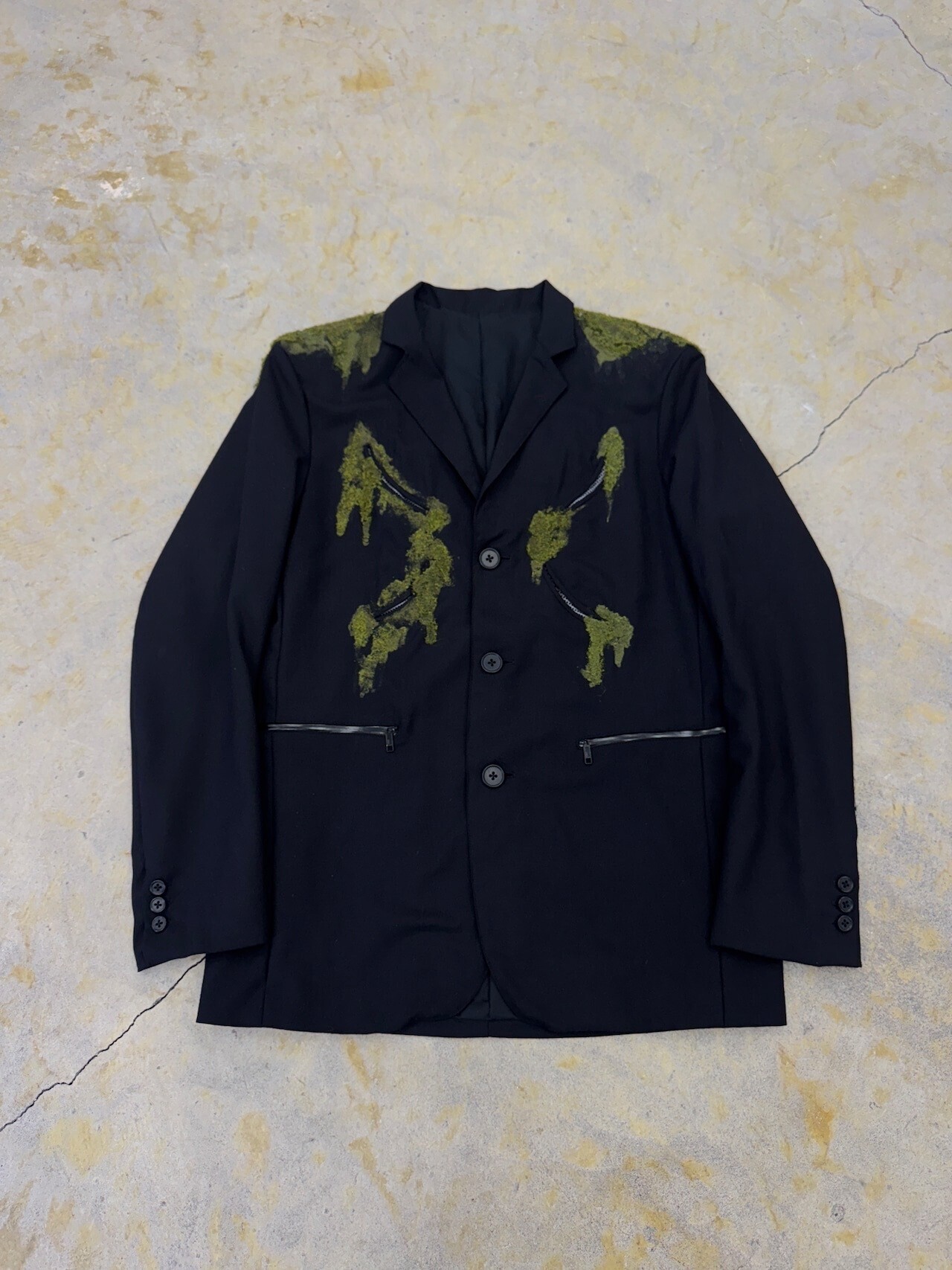 LITTLE BEDROOM western tech tailored jacket moss Ver. | moss