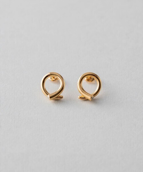 ete サークル ビジュー ピアス
