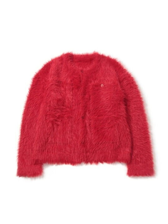 ADAM ET ROPE' SHAGGY KNIT CARDIGAN M TO R