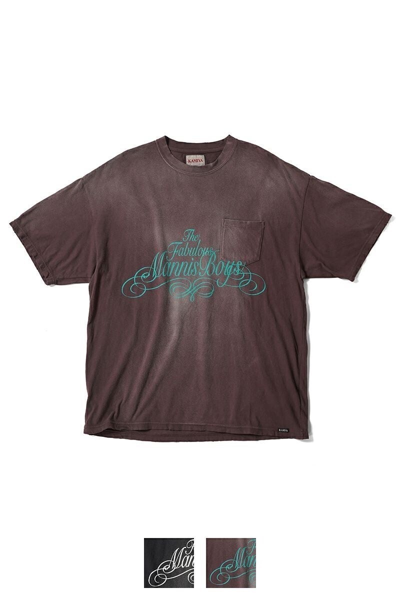 KAMIYA Distressed Pocket Tee ディストゥレストポケットTシャツ