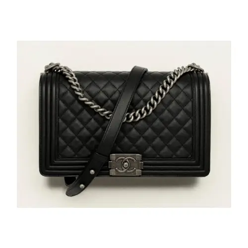CHANEL BOY CHANEL ラージ ハンドバッグ