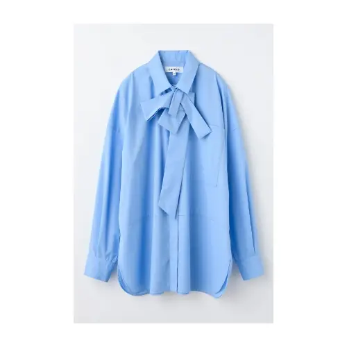 ENFOLD ASYMMETRY BOW-TIE SHIRT