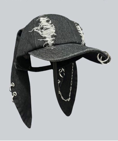 NOVESSEL ウサ耳デニムリングCAP