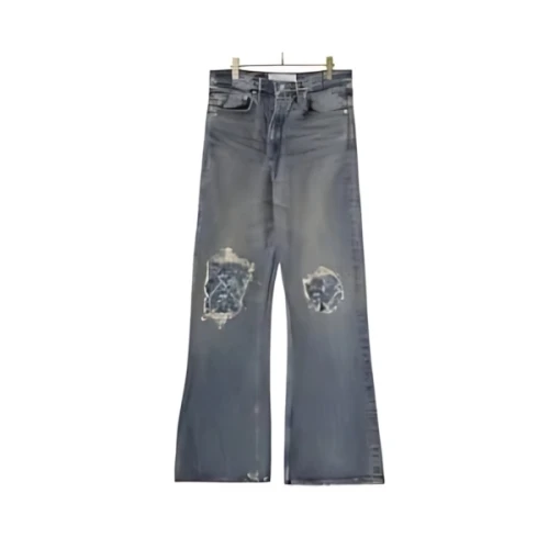 DAIRIKU Damage Flare Denim Pants