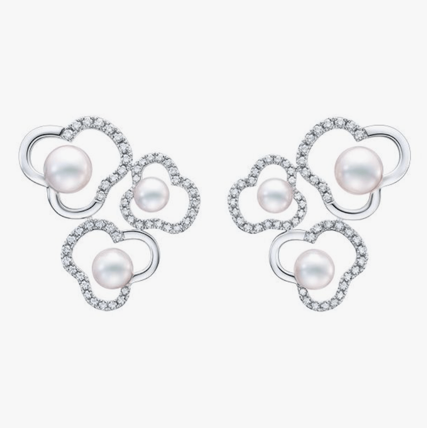 TASAKI チャンツ ダイヤモンド パヴェ イヤリング