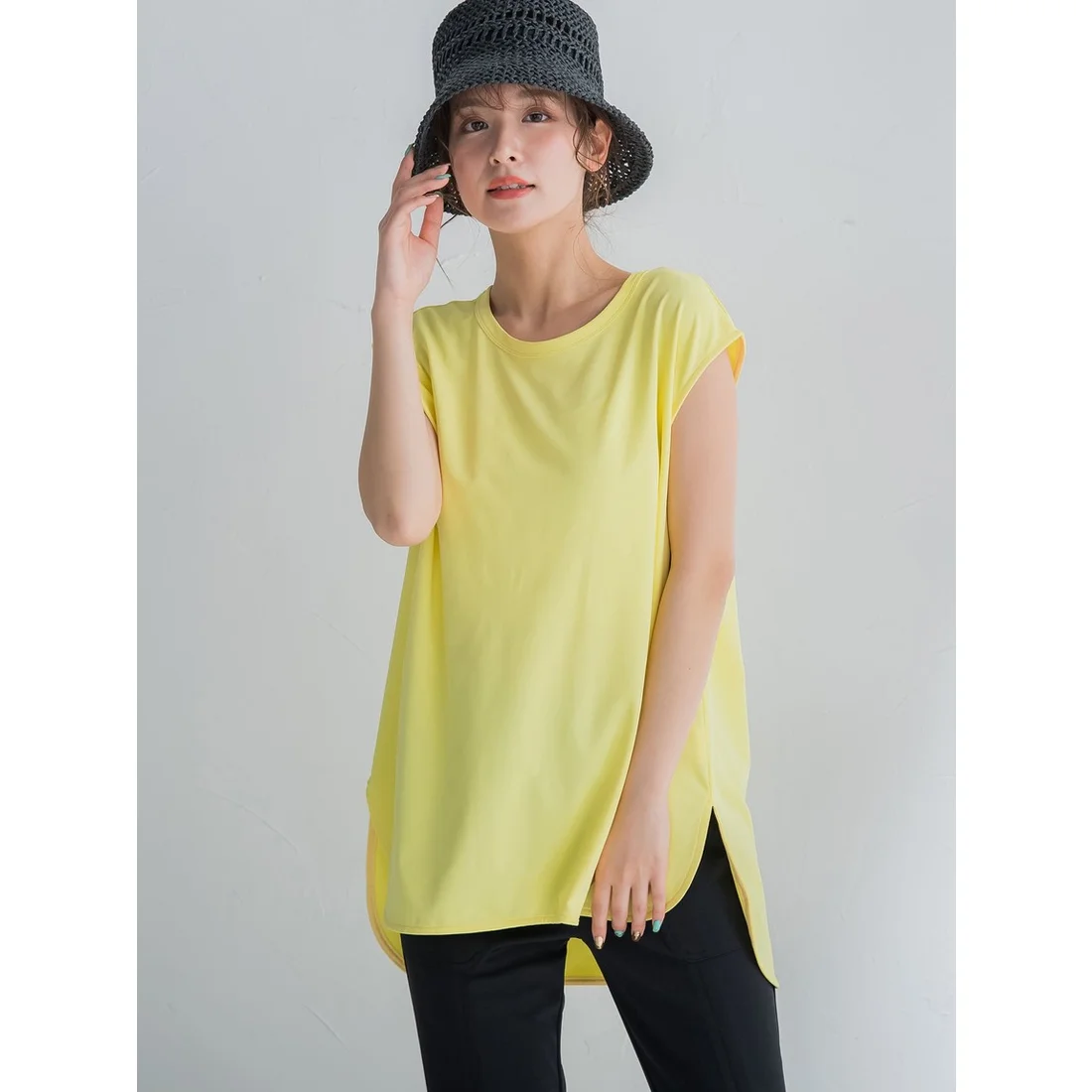 VICKY さらさらフレンチスリーブ