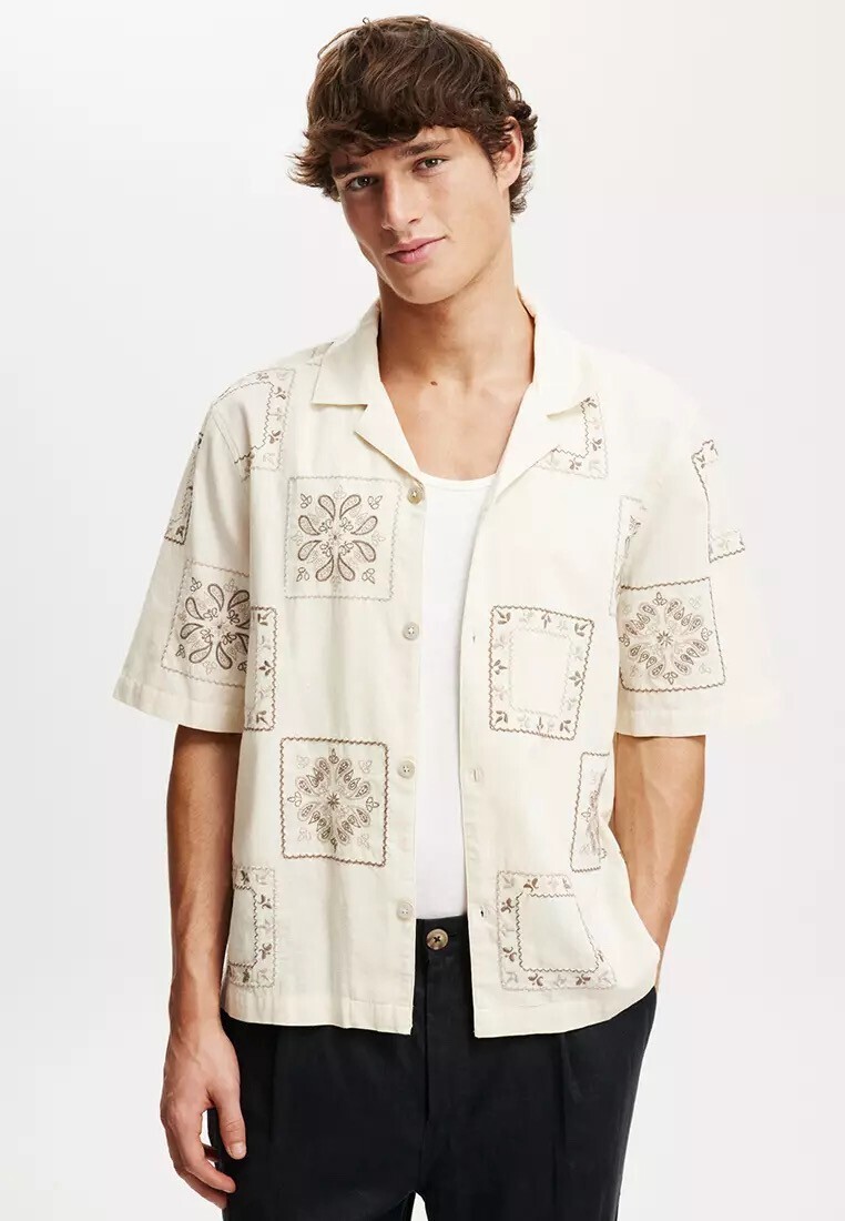 Cotton On Cabana Short Sleeve Shirt