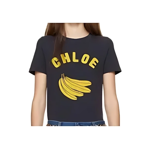 Chloé ベビーフィット ロゴ Tシャツ
