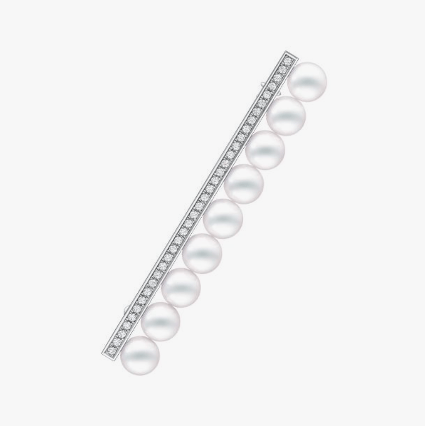 TASAKI バランス アイコニック ダイヤモンド パヴェ ブローチ