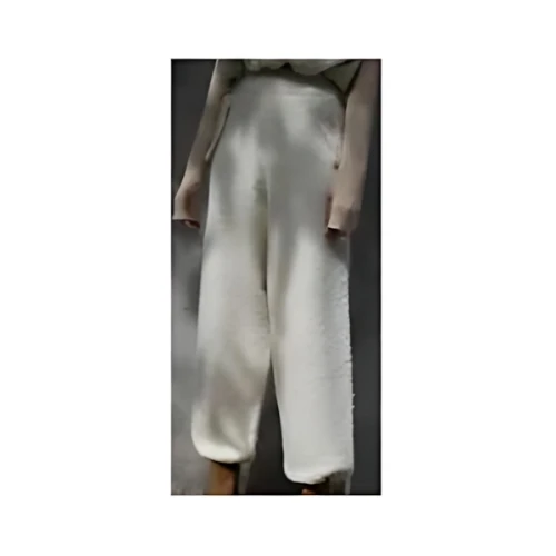 willfully hem drawstring poodle yarn knit PT