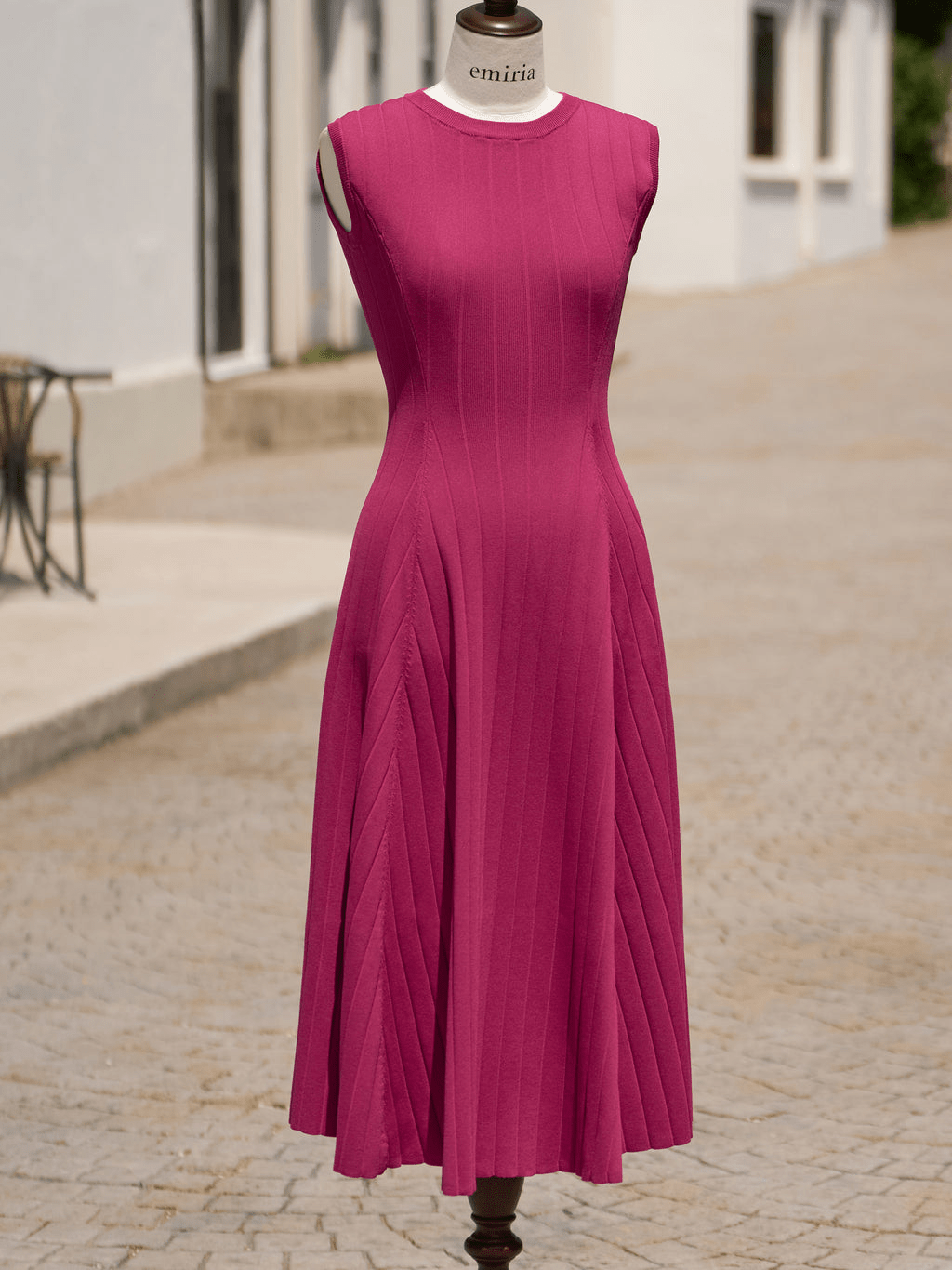 EmiriaWiz Raffine knit flare one-piece