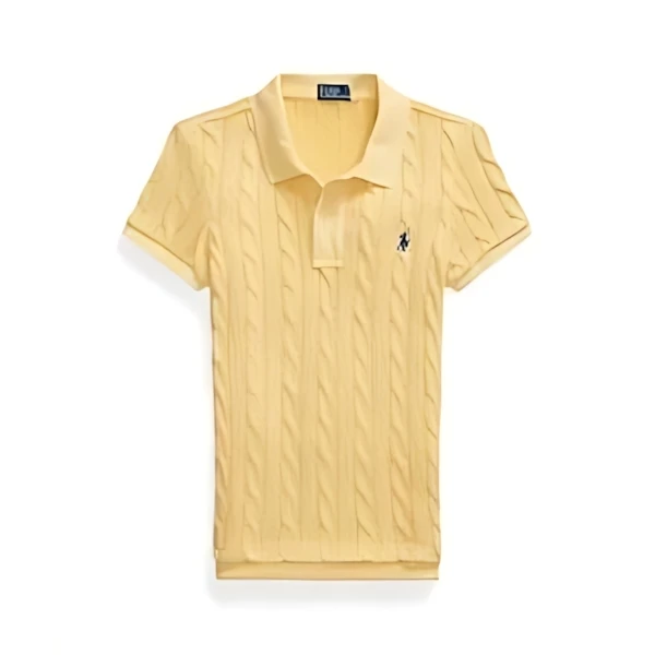 POLO RALPH LAUREN ケーブルニット ポロシャツ