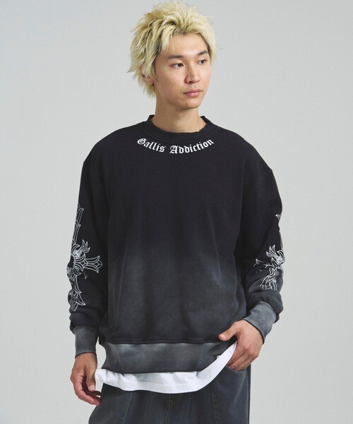 GALLIS ADDICTION GA GRADATION加工 CROSS CREW