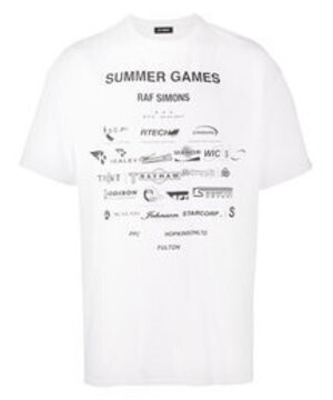 RAF SIMONS プリントTシャツ