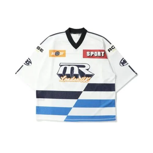MARTINE ROSE OVERSIZED HOCKEY TOP