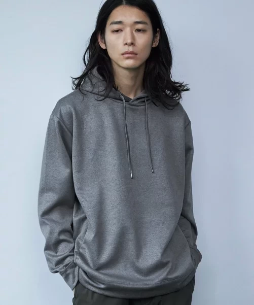 THE SHOP TK 【起毛加工/ストレッチ】TOUCH ME HOODIE/タッチミーパーカ