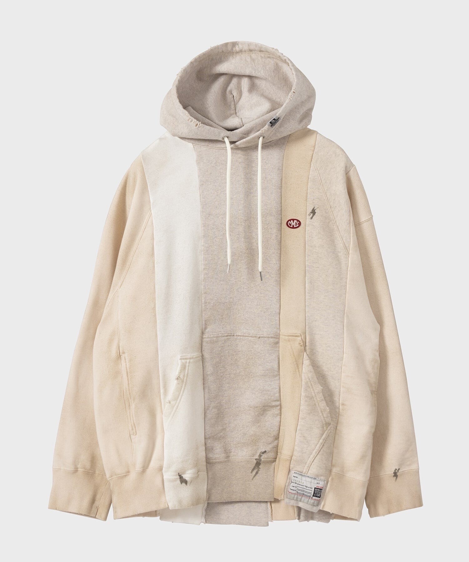 Maison MIHARA YASUHIRO VERTICAL SWITHING HOODIE
