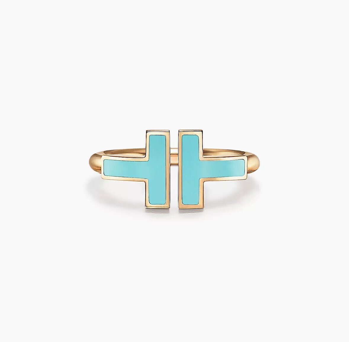Tiffany & Co. ティファニー T ターコイズ ワイヤー リング