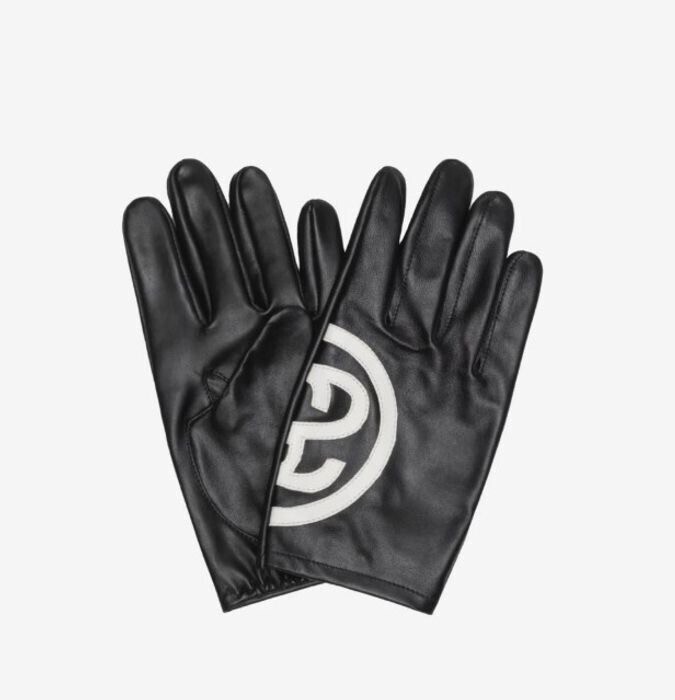 STUSSY SS Link Leather Gloves