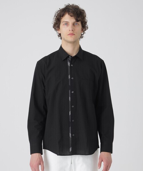 BLACK LABEL CRESTBRIDGE ウェーブシャドークレストブリッジチェックシャツ