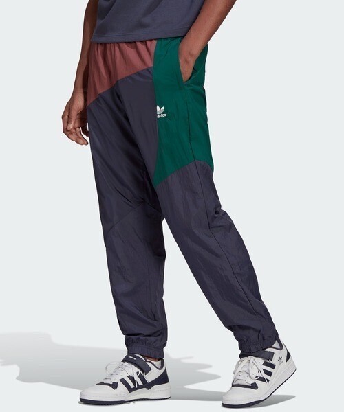 adidas アディカラー カラーブロック トラックパンツ
