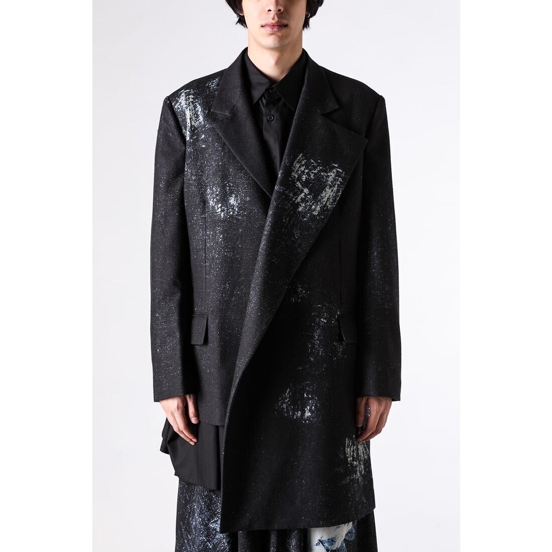 Ground Y Asymmetry Jacket （BLK×BLU）