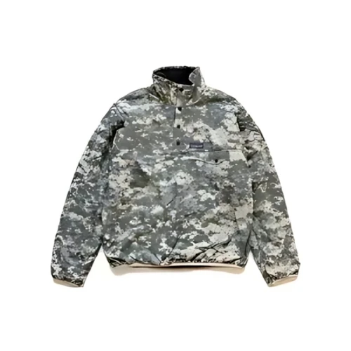 Patagonia 00s patagoniaパタゴニア UCP デジタルカモ リバーシブル パイル フリース スナップT スペシャル
