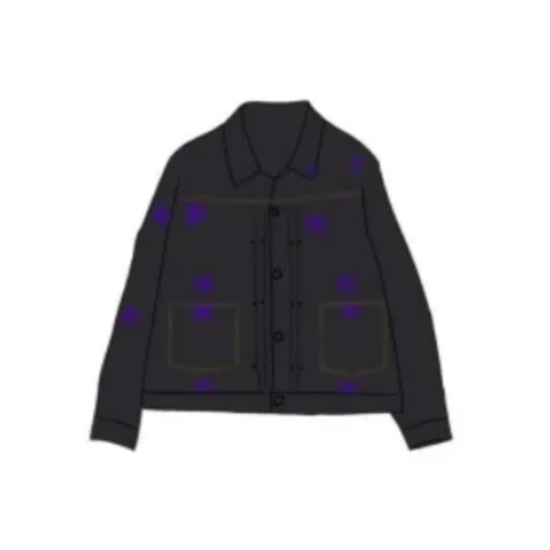 NEEDLES M.W. Jean Jacket - 13oz C/L Denim / Papillon Emb.