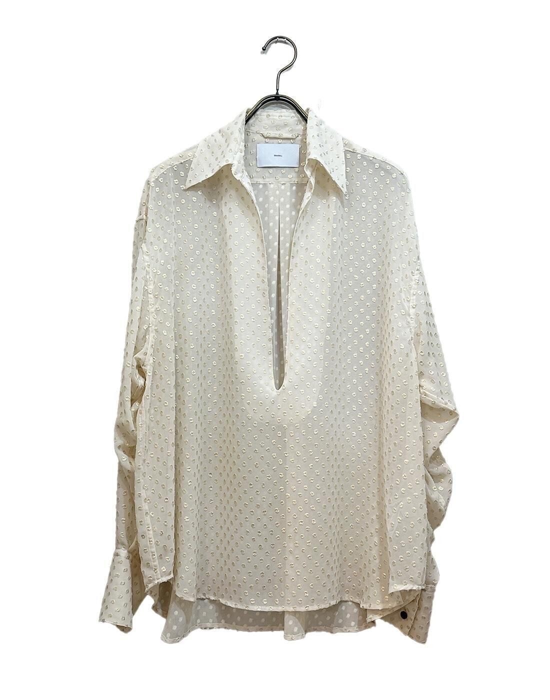 SUGARHILL TWINKLE SHEER SKIPPER SHIRT(ECRU)