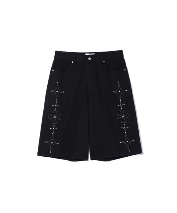 CRITIC GOTHIC TWILL BERMUDA PANTS