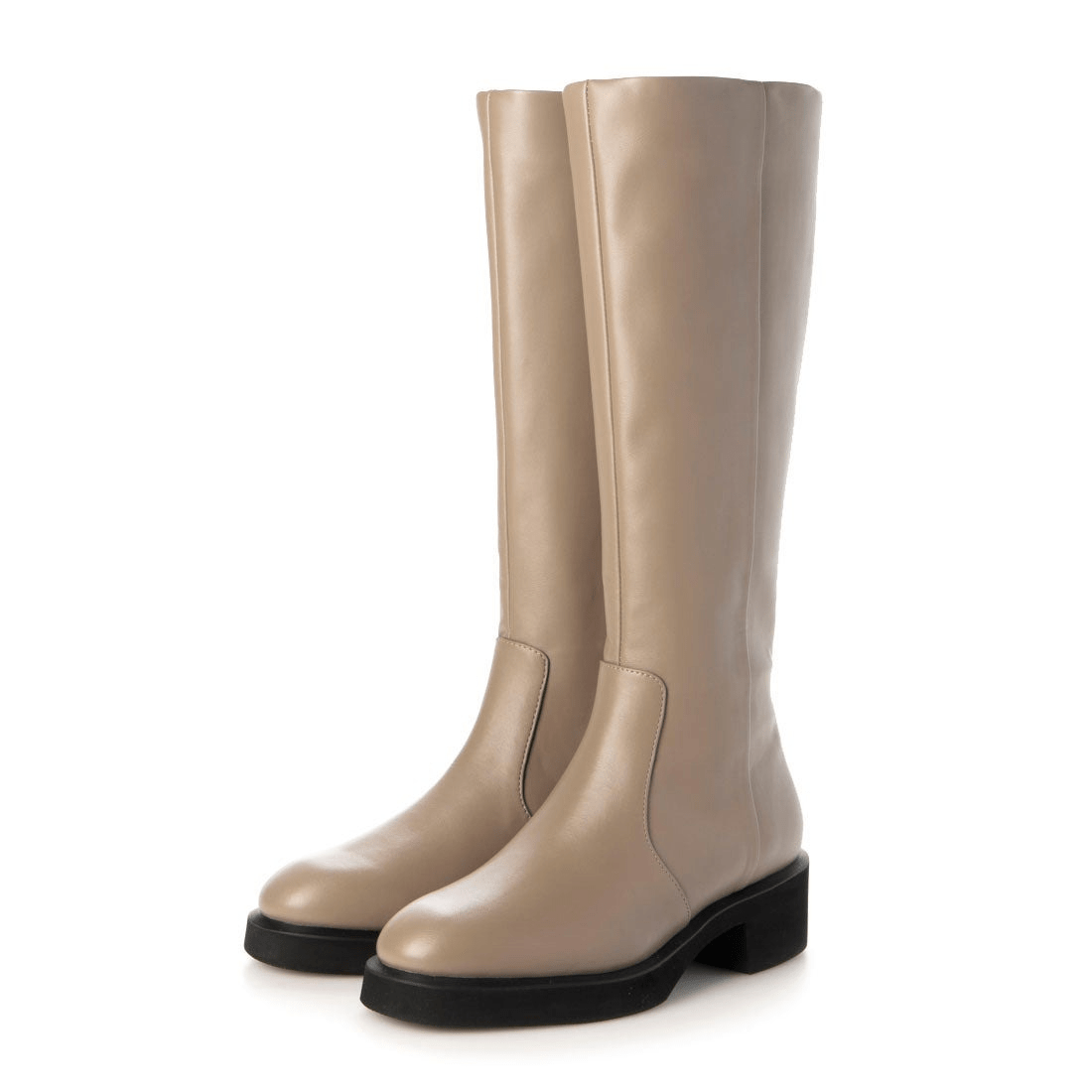 RABOKIGOSHI 【Creer】4.5cmオールウェザー対応厚底ストレッチロングブーツ
