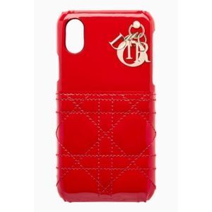 Christian Dior カーフスキン “Lady Dior” iPhone X用ケース
