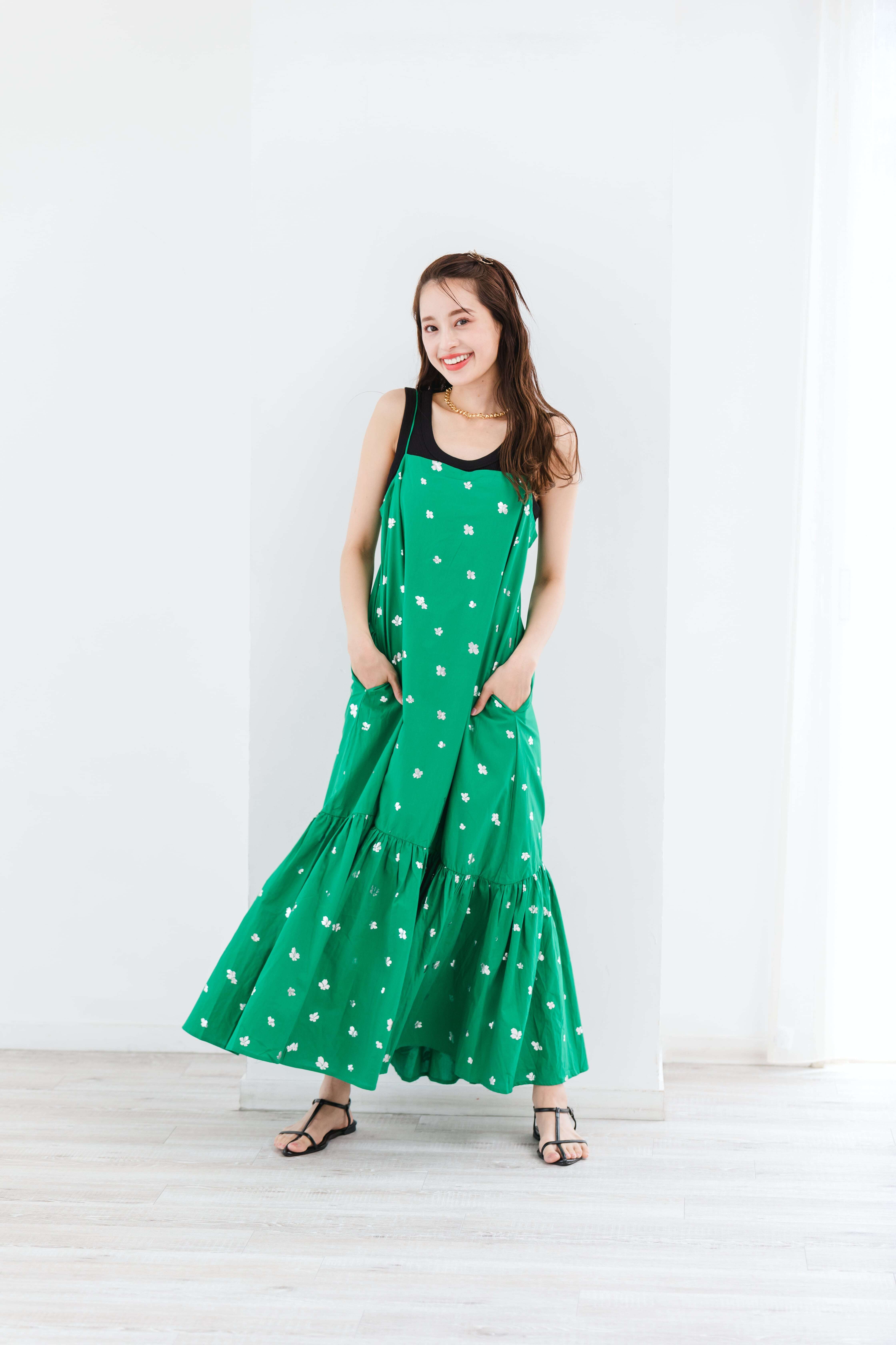 mite flower print dress