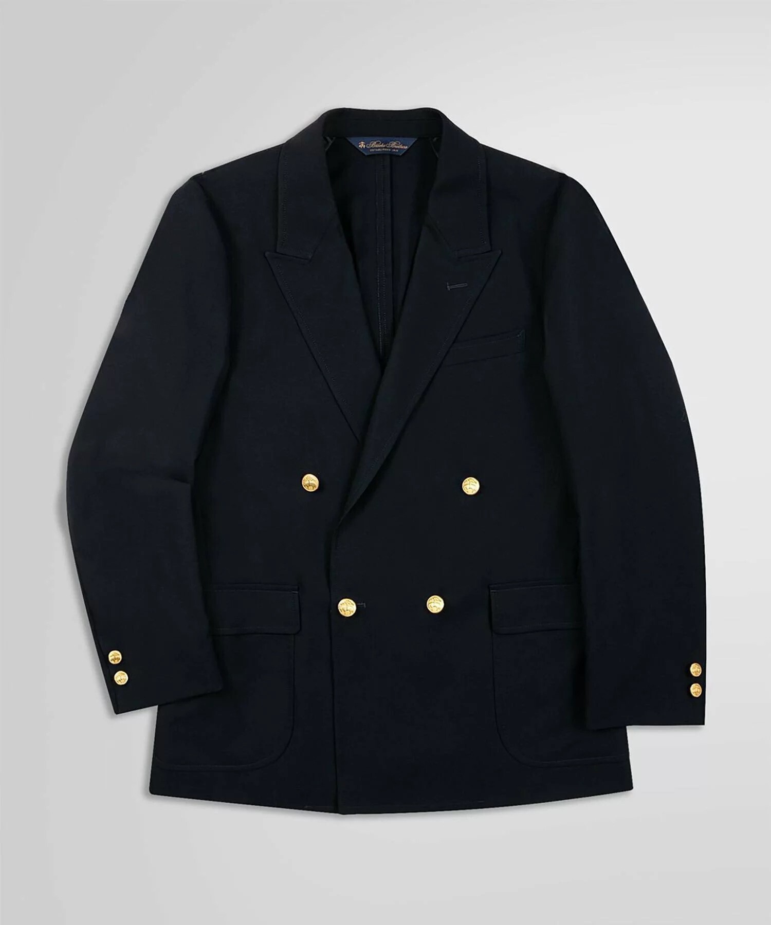 BROOKS BROTHERS コンバットウール ダブル4釦ブレザー Traditional