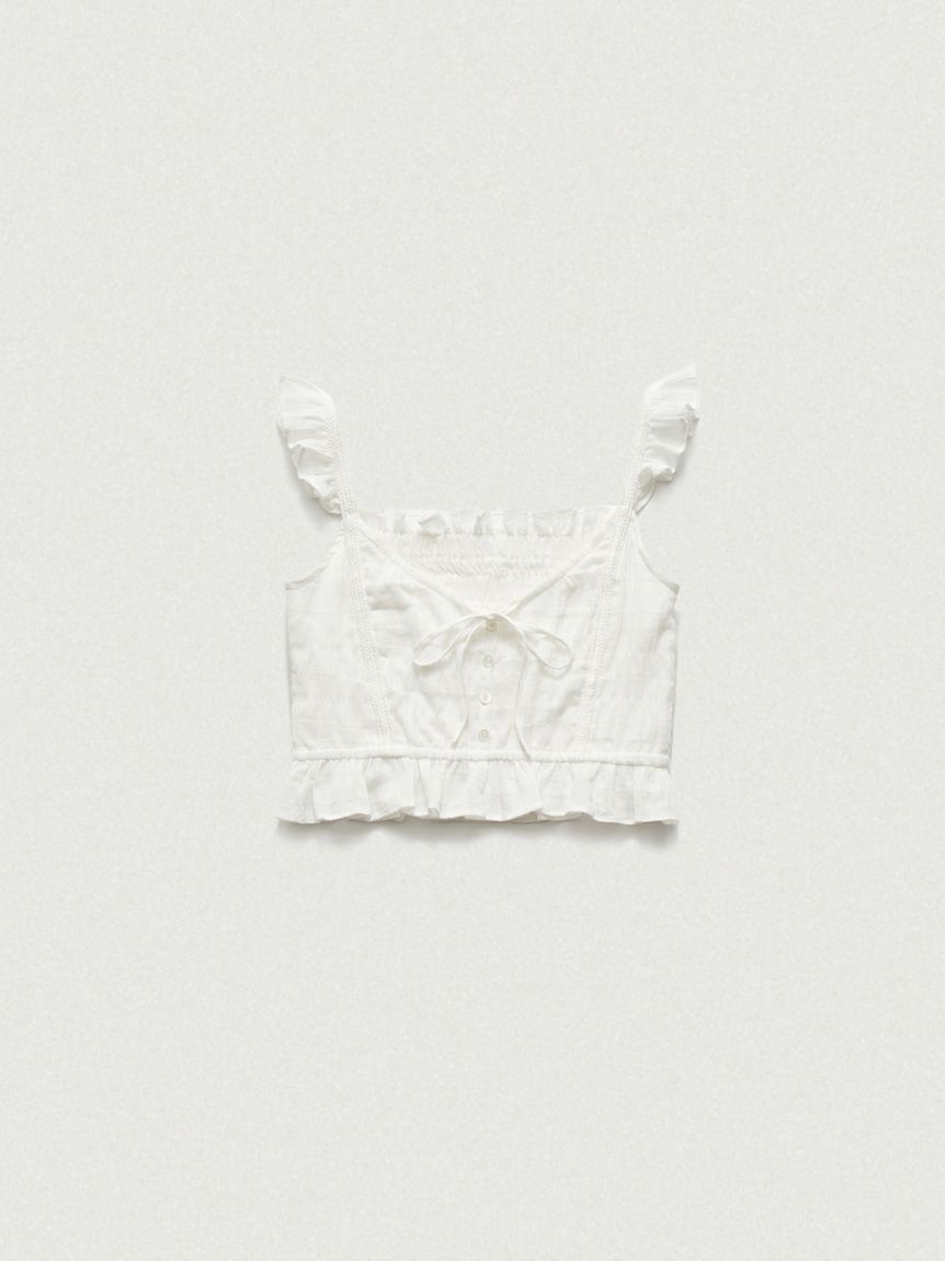 The Barnnet Fes Frill Top