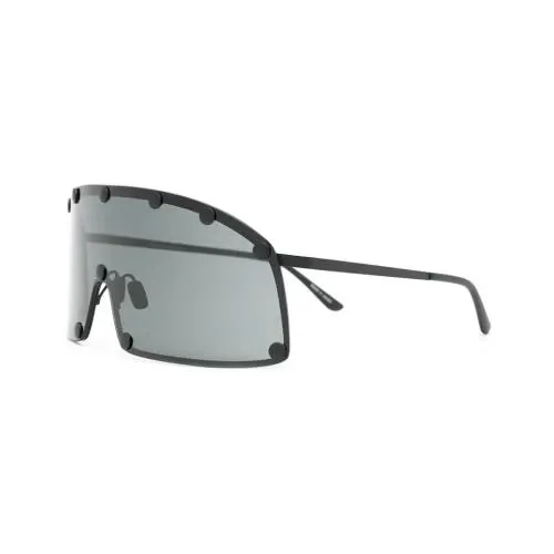 Rick Owens Shielding geometric-frame sunglasses