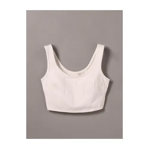 Calvin Klein オールオーバークロップドタンクトップ