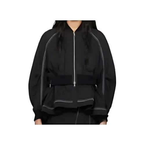 3.1 Phillip Lim Layered Flounce Bomber Jacket